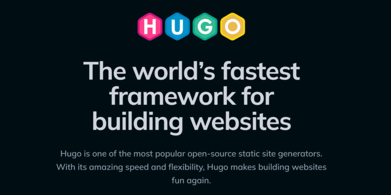 Hugo website